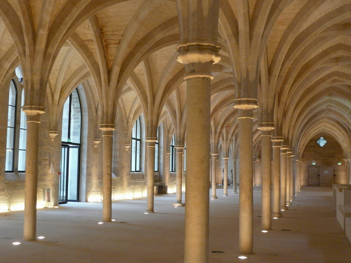 Le nef du Collège des Bernardins, © Domitille Chaudieu.